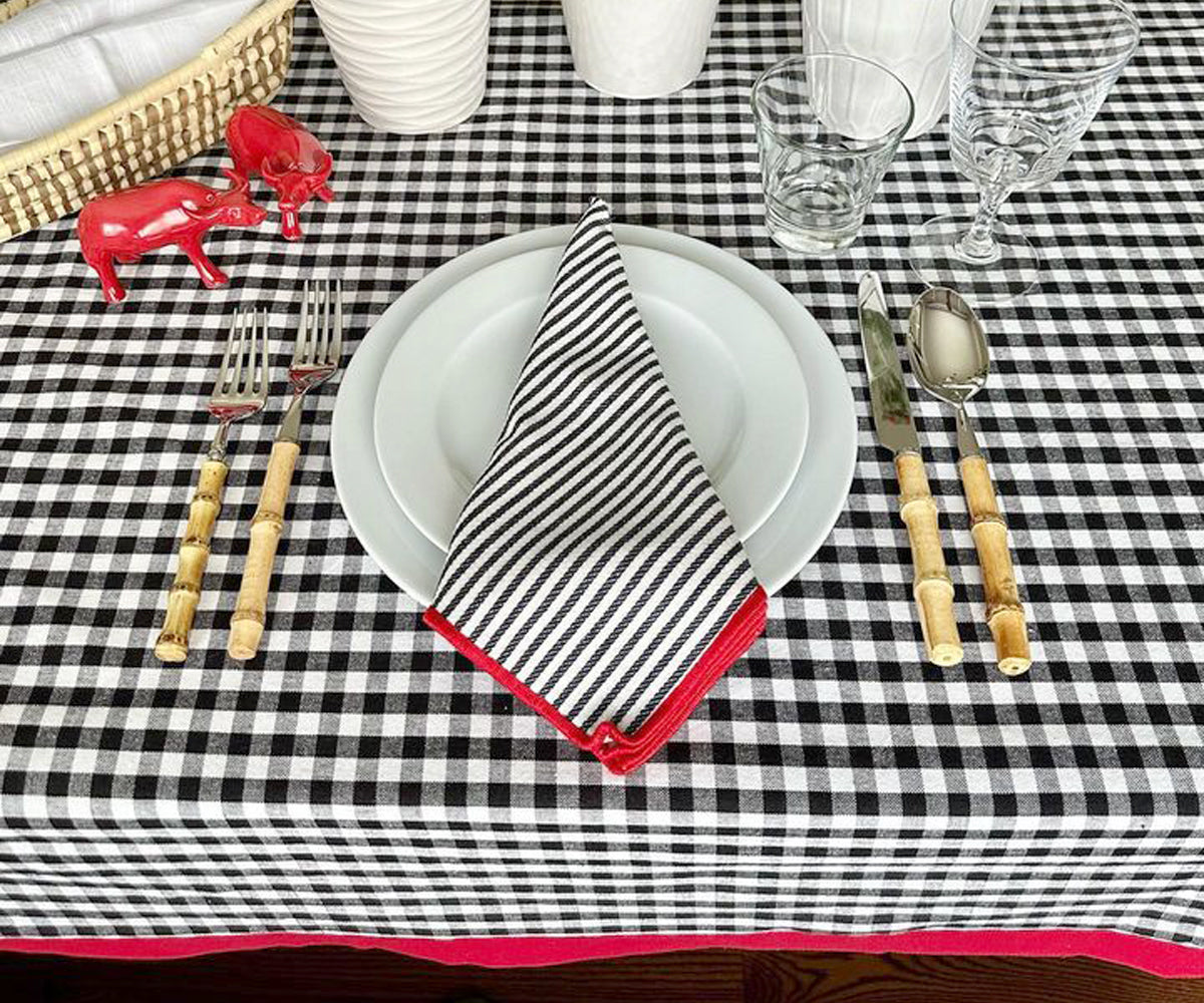 Gingham Tablecloth - Checkered Tablecloth