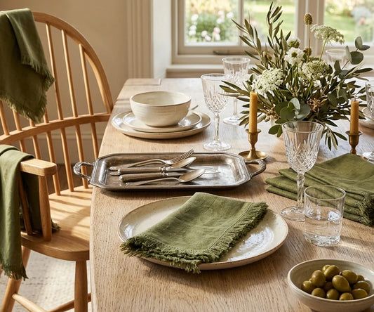 Olive Green Napkins