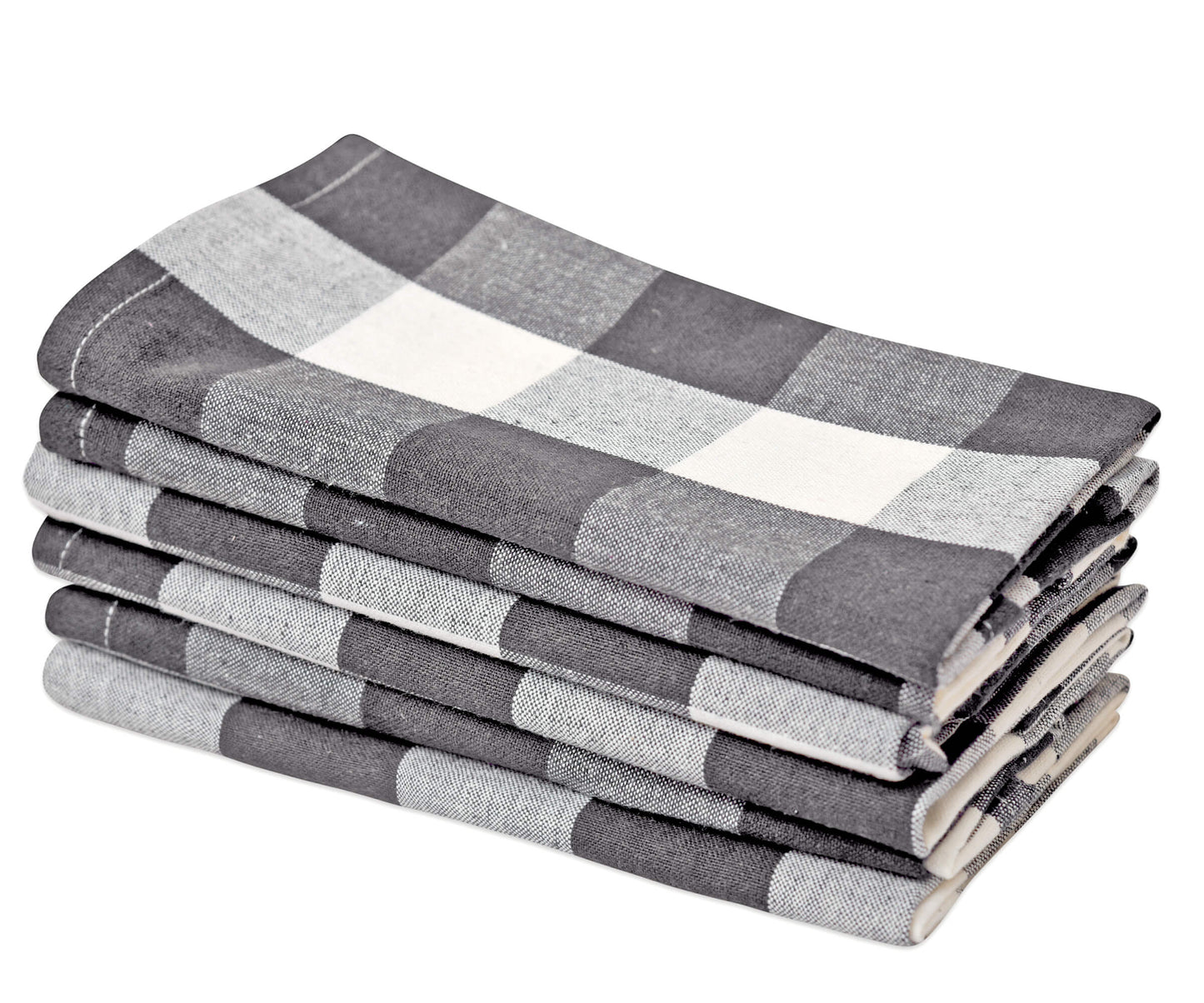 Cotton Napkins - Plaid Cloth Napkins