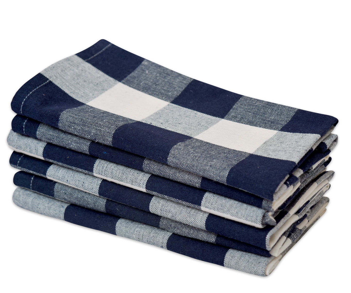 Cotton Napkins - Plaid Cloth Napkins