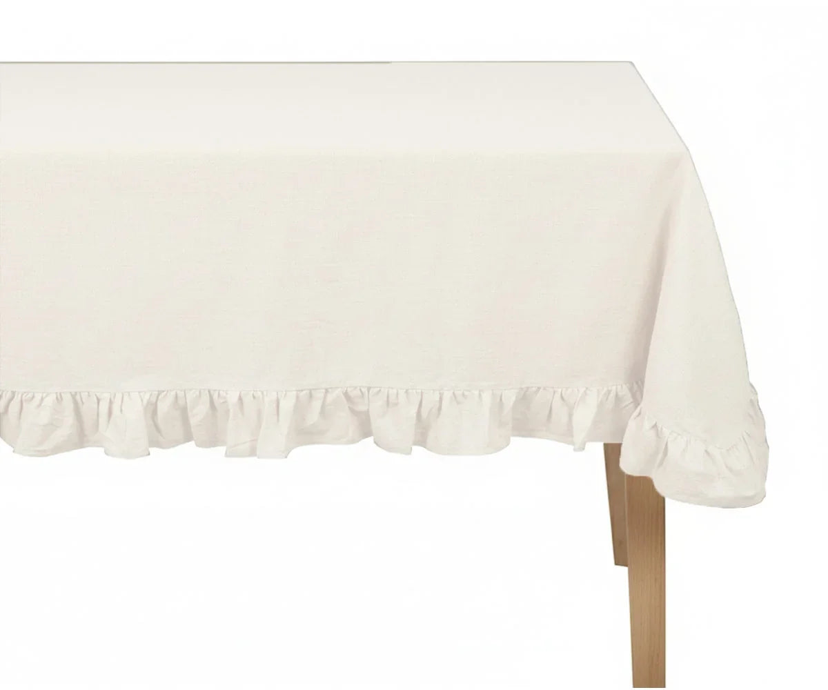 Ruffled Tablecloth