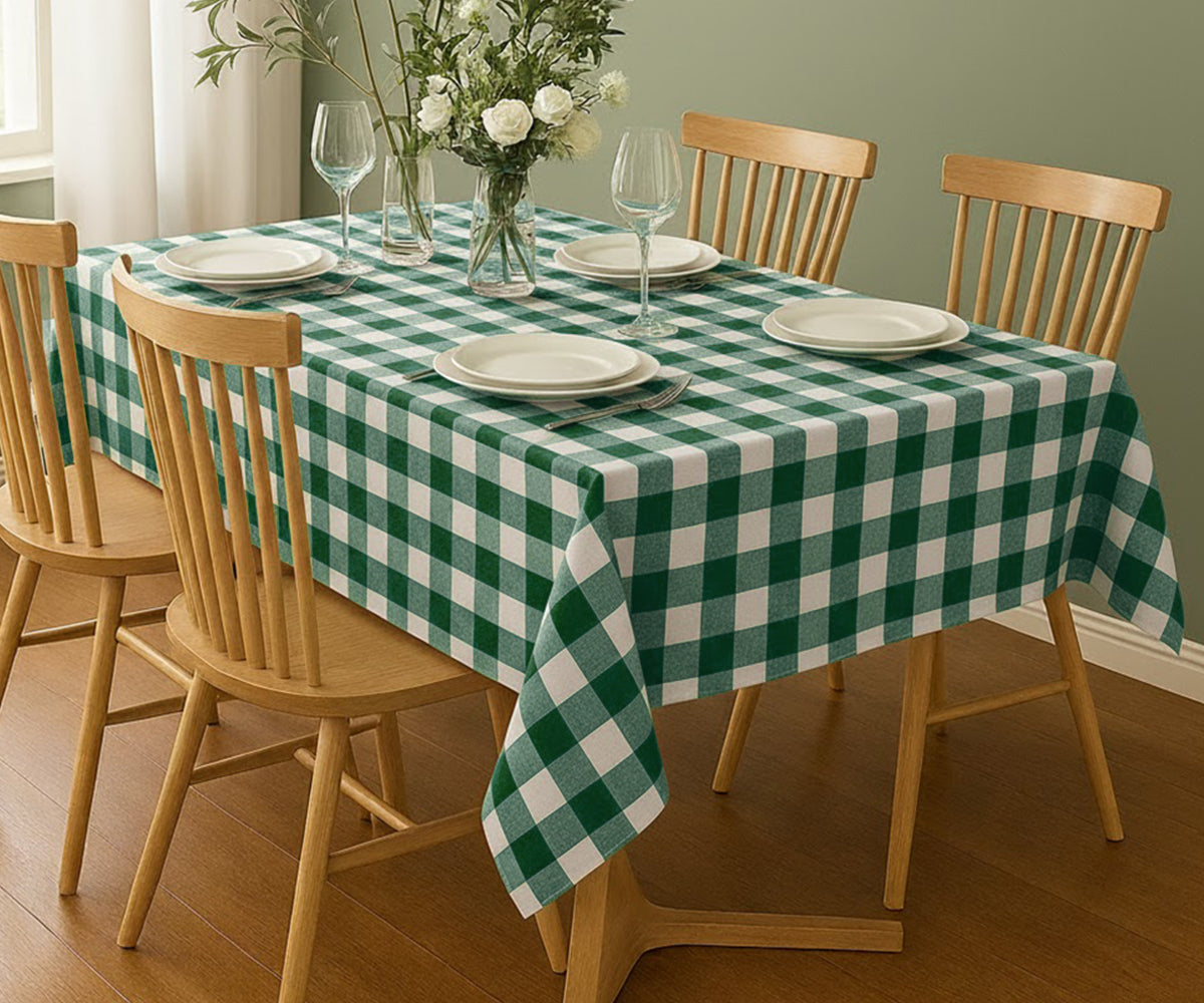 Cotton Tablecloths - Plaid Cloth Tablecloths