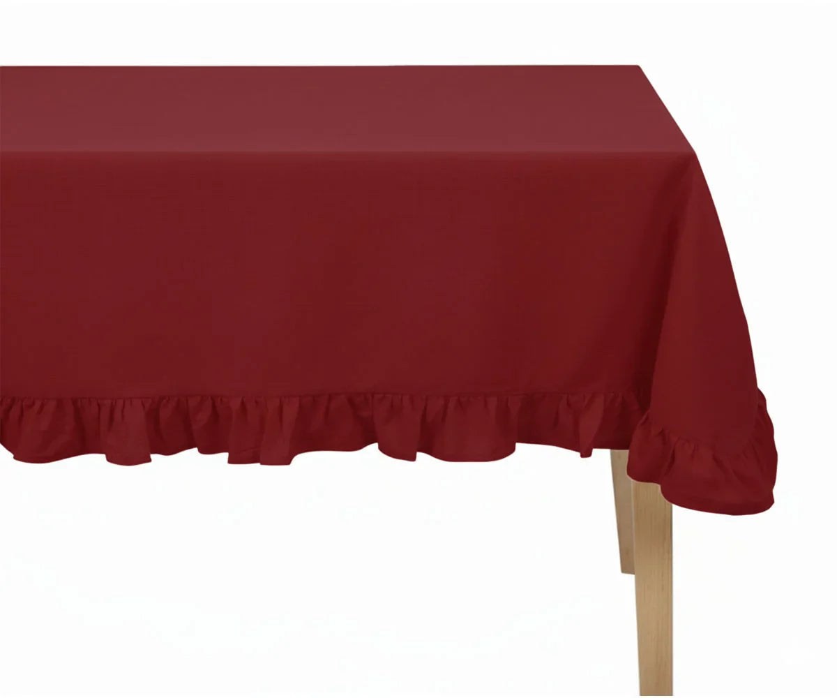 Ruffled Tablecloth
