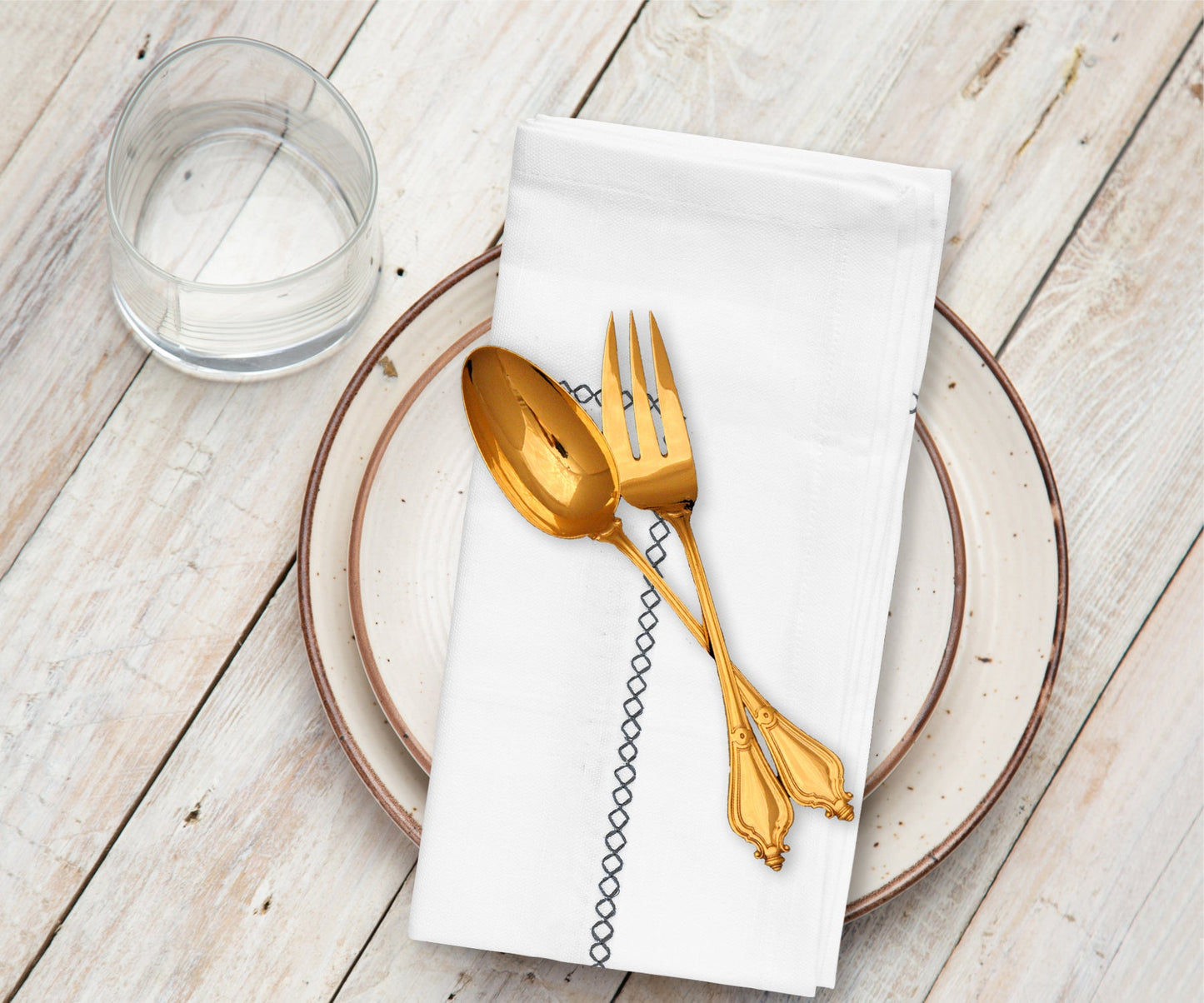 White Napkins - Personalized Napkins