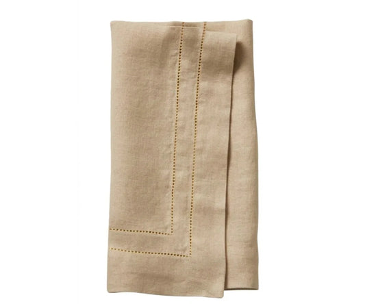 Beige Hemstitch Napkins