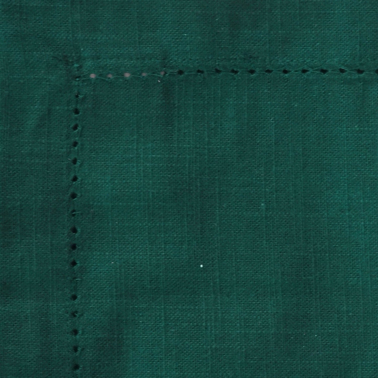 Hemstitch Dinner Napkins - Green