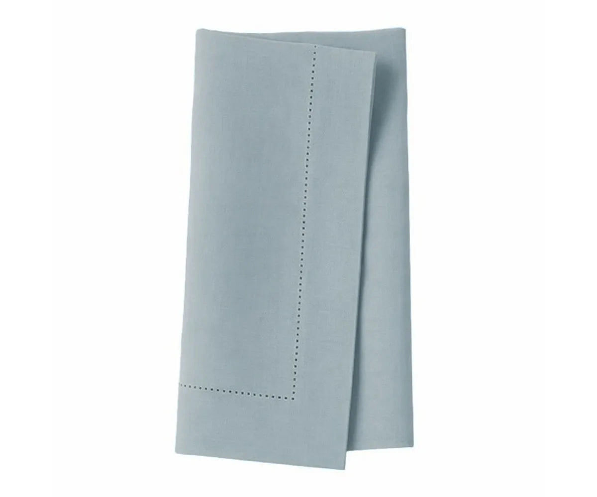 Hemstitch Linen Napkins - Tourmaline