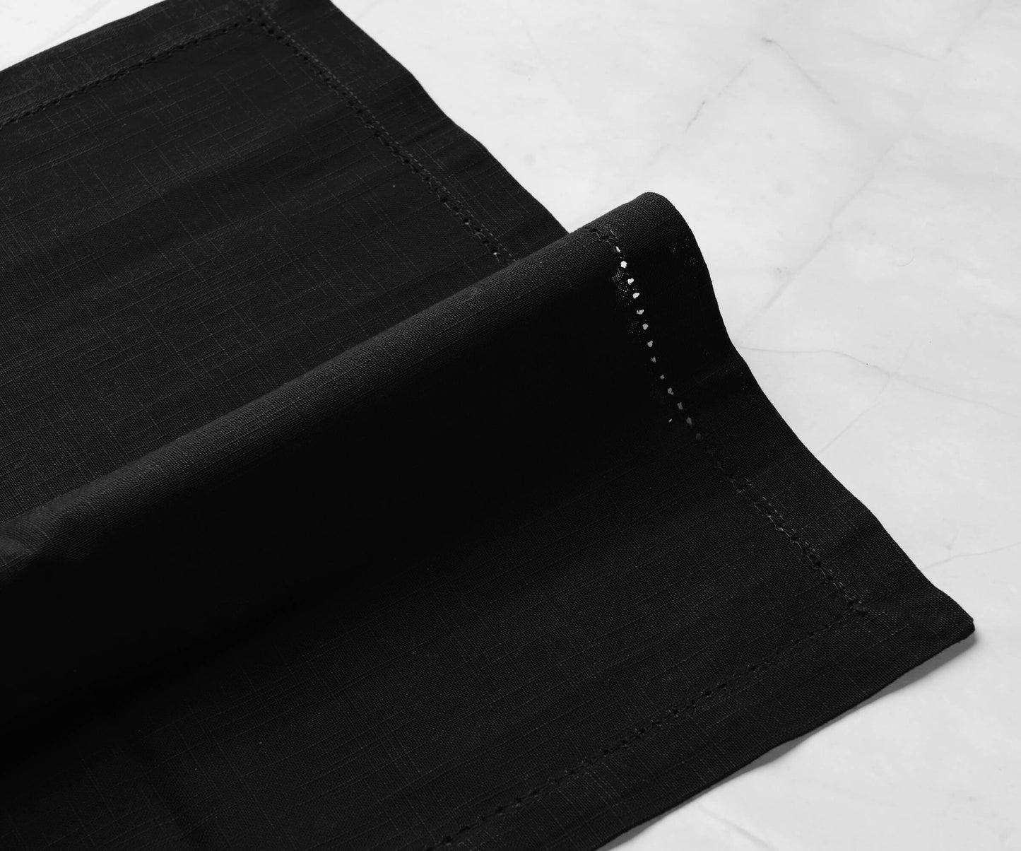Cotton Dinner Napkins - Hemstitched Cloth Napkins