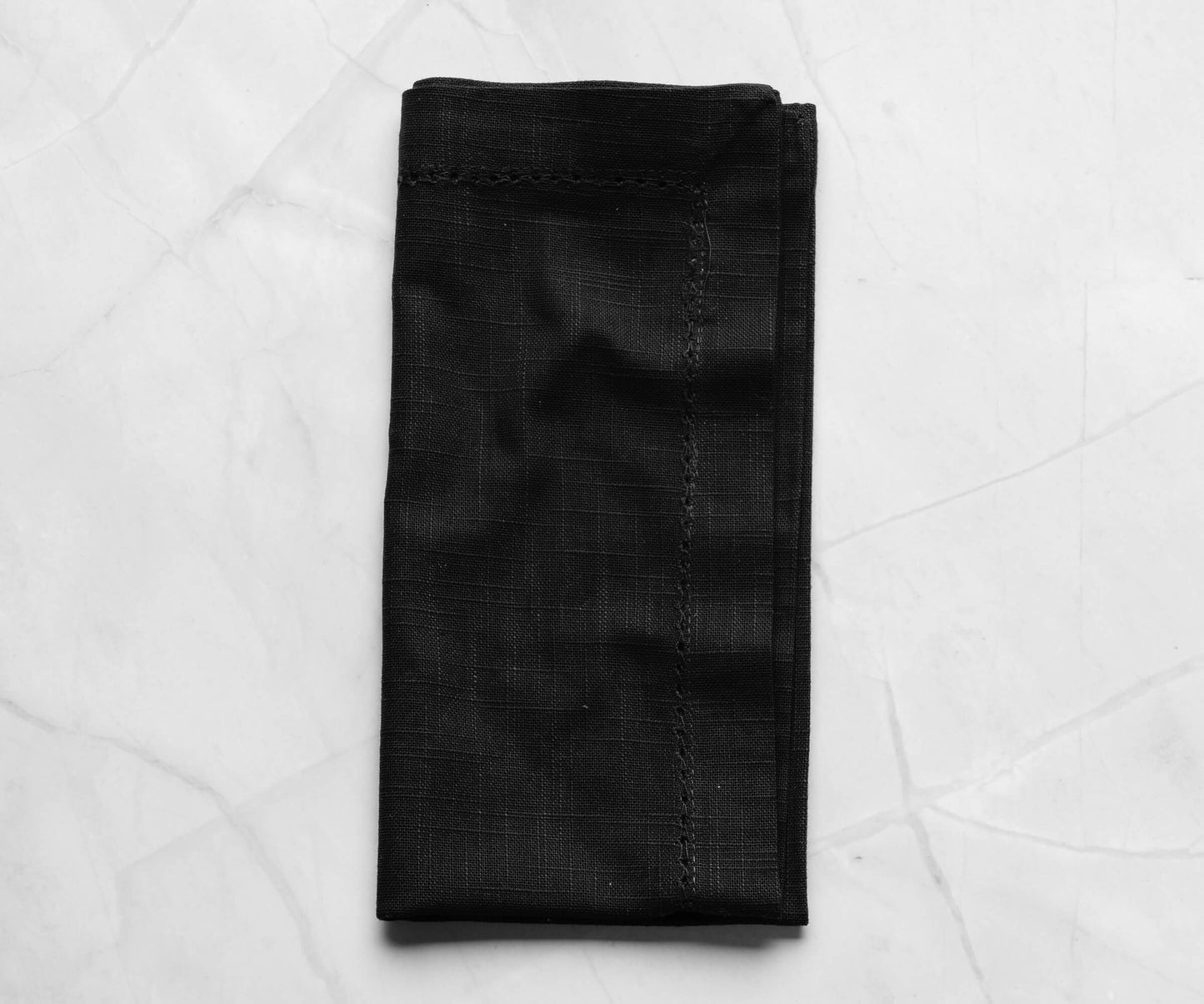 Cotton Dinner Napkins - Hemstitched Cloth Napkins