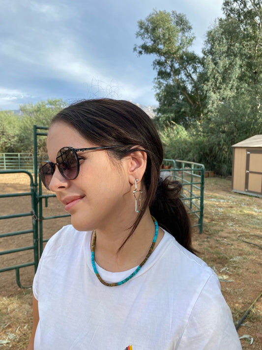 Handcrafted Natural Royston & Kingman Turquoise beaded Necklace