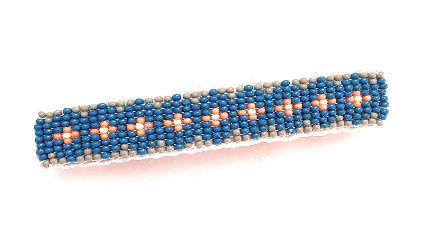 Handcrafted Handmade Beaded Barrette