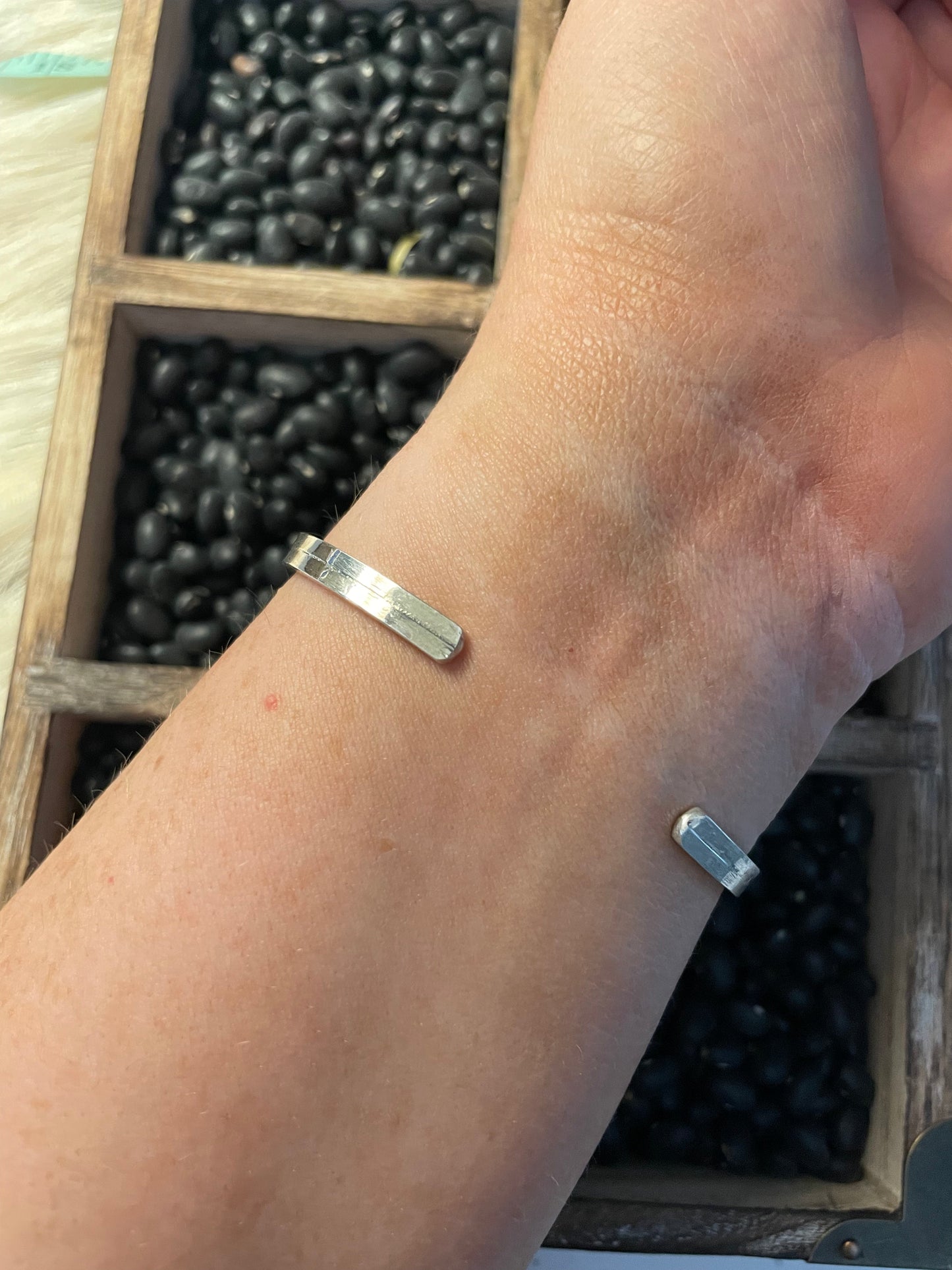 Handcrafted Sterling Silver, Spiny, & Turquoise Cuff Bracelet