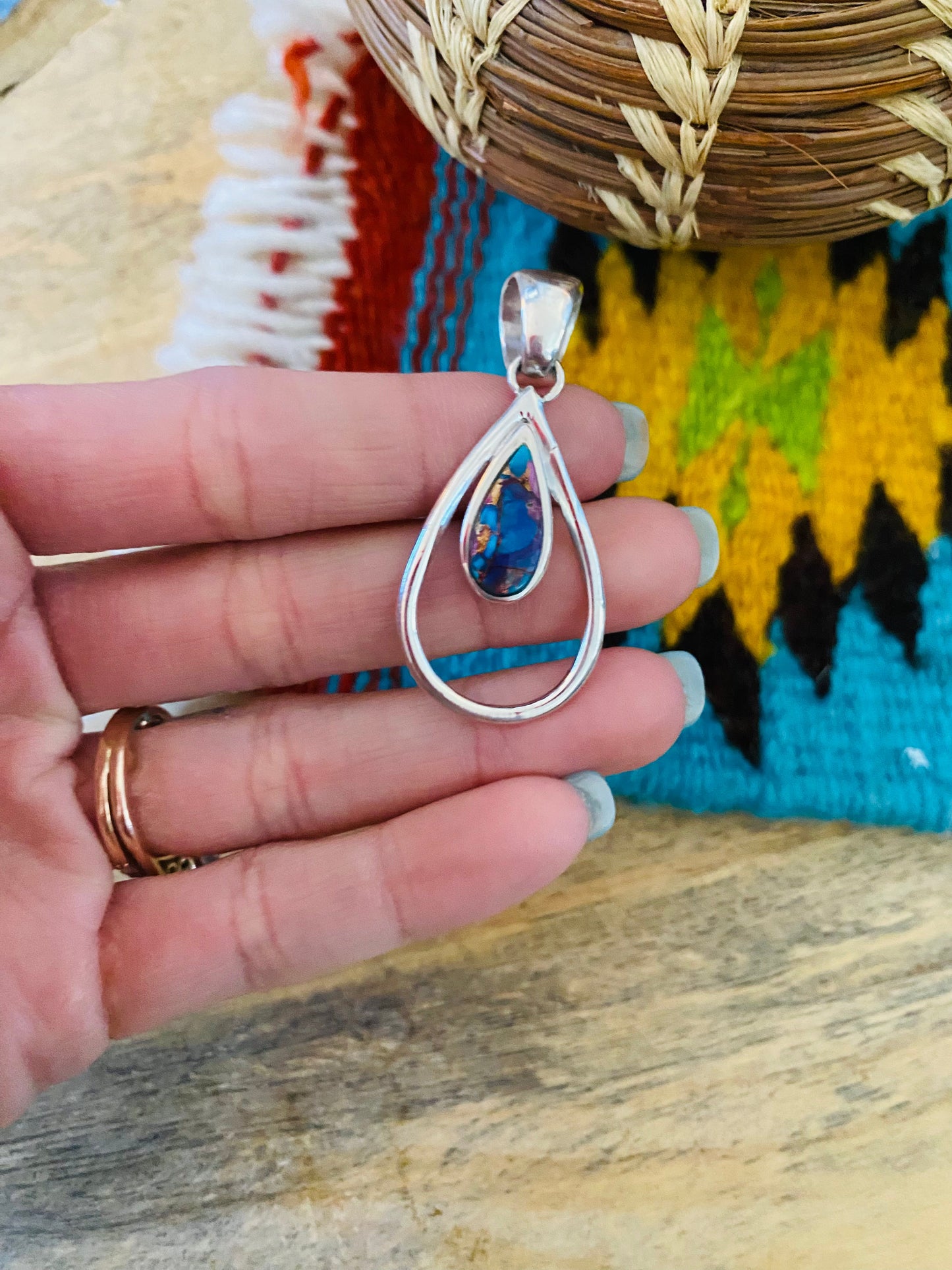 Handcrafted Sterling Silver & Pink Dream Pendant