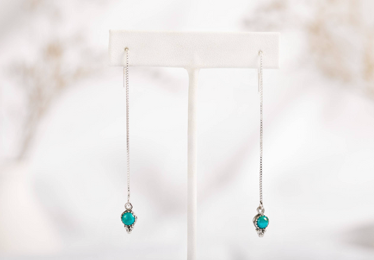Genuine Turquoise Earring Preorder 514
