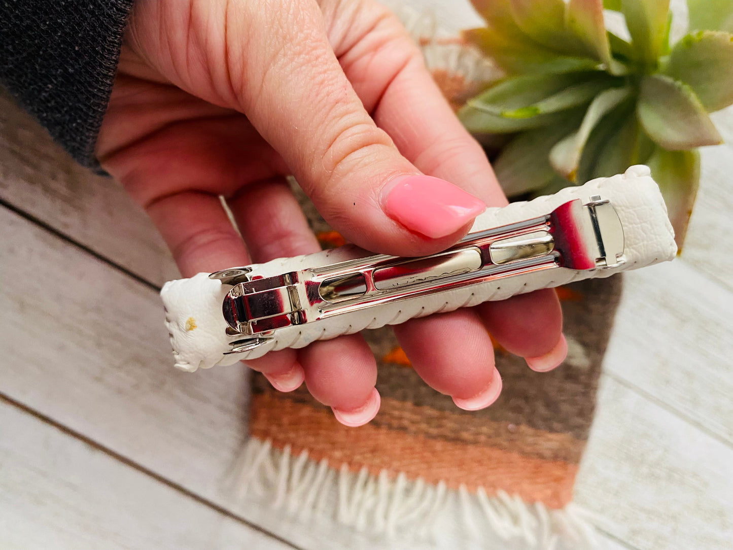 Handcrafted Handmade Beaded Barrette