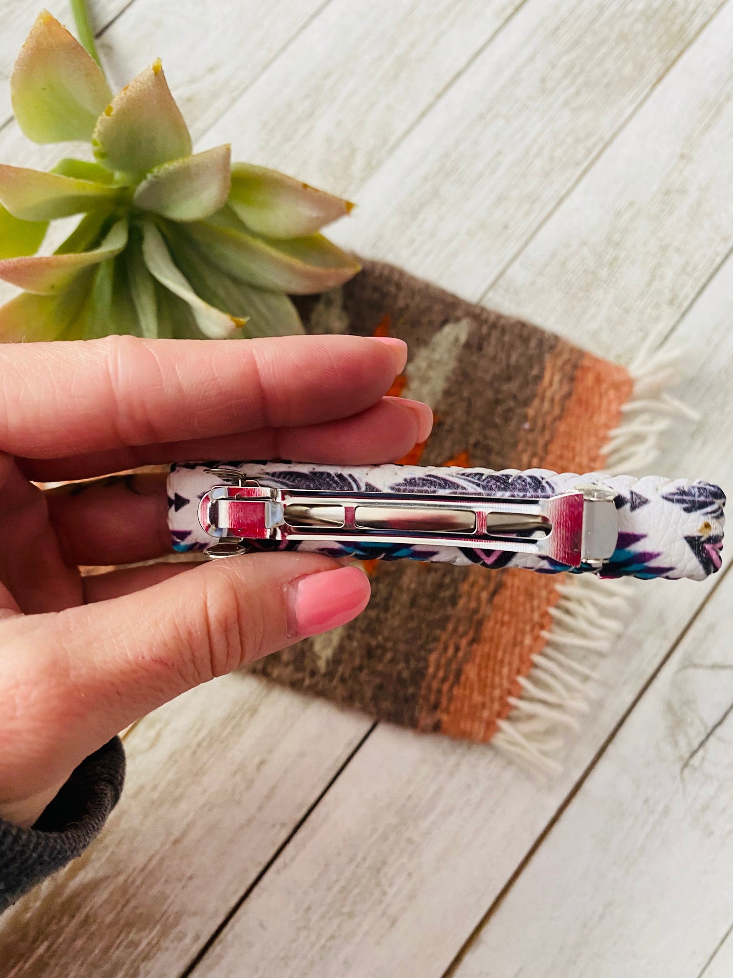 Handcrafted Handmade Beaded Barrette