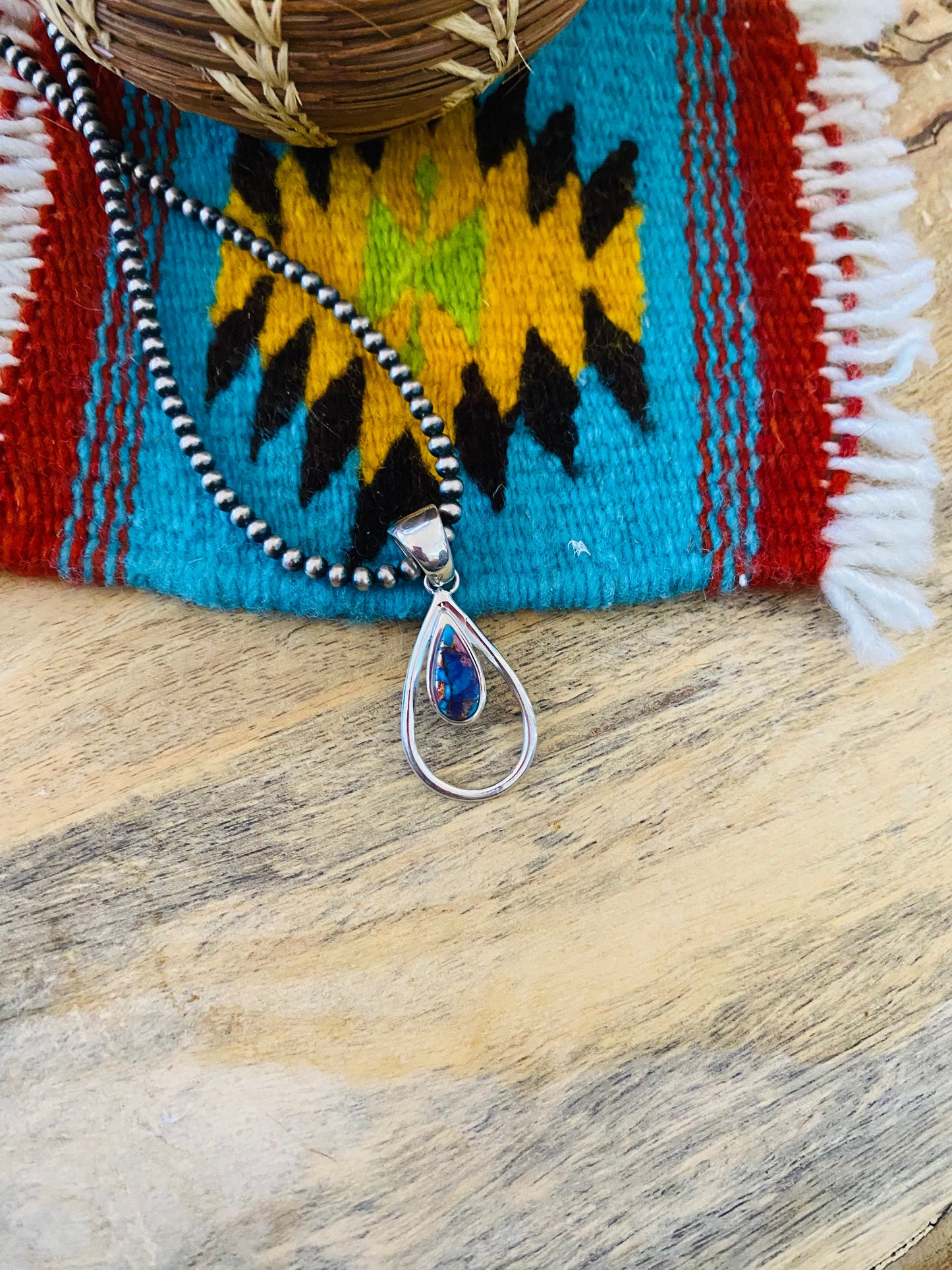 Handcrafted Sterling Silver & Pink Dream Pendant