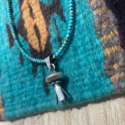 Handcrafted Sterling Silver Blossom Pendant