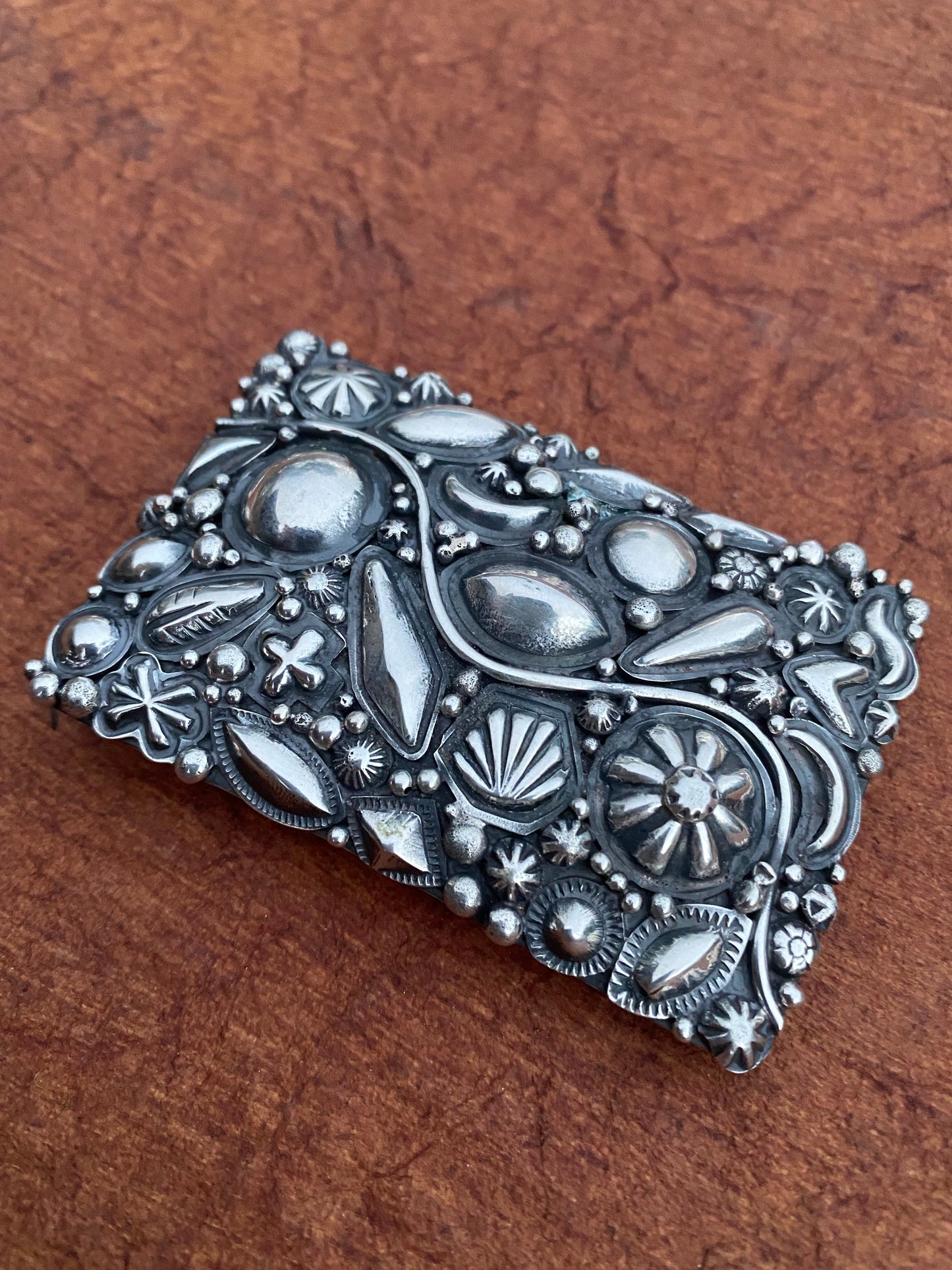Ronnie Willie Sterling Silver Belt Buckle