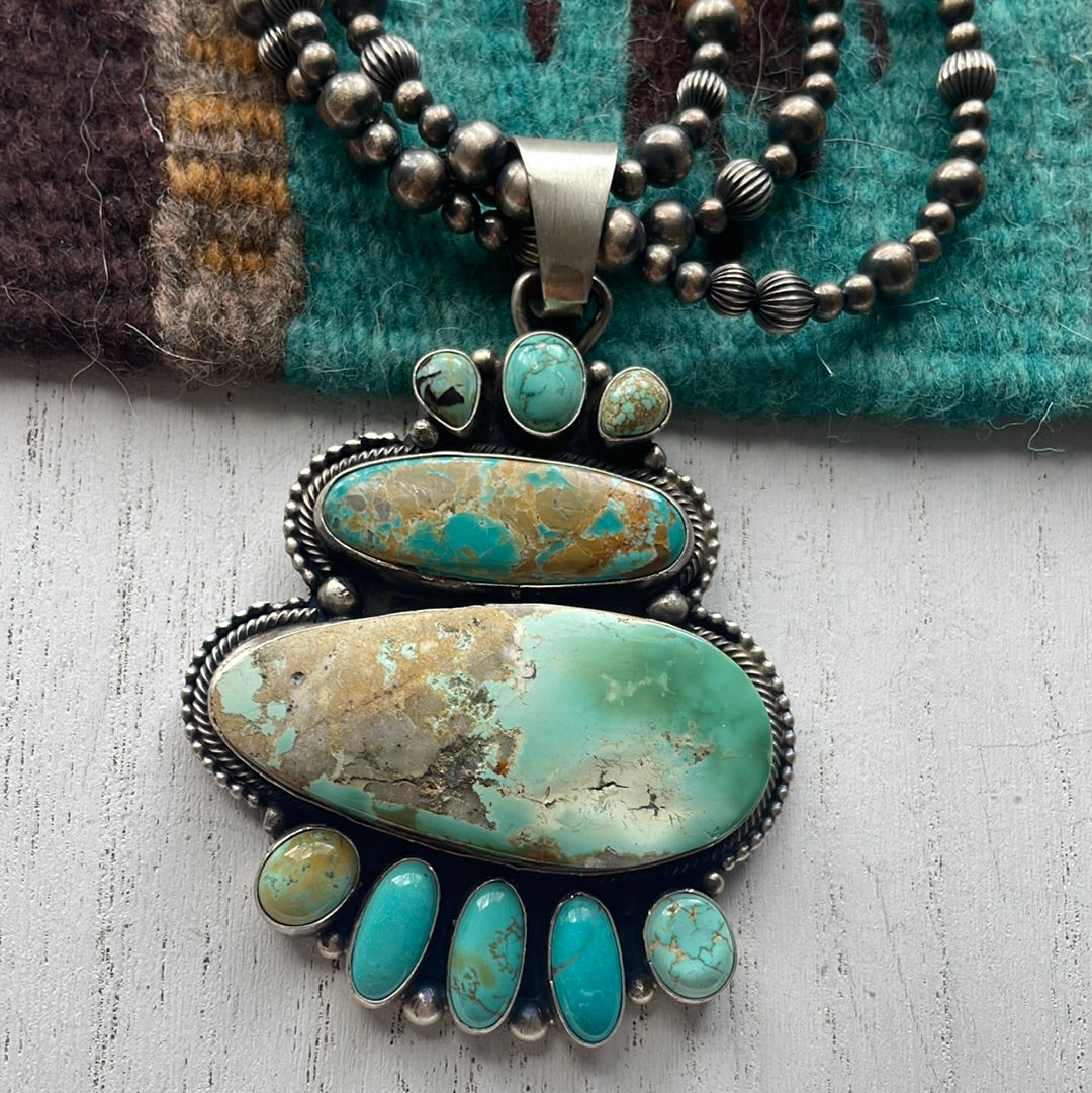 Buy Stunning 925 Sterling Turquoise Necklace