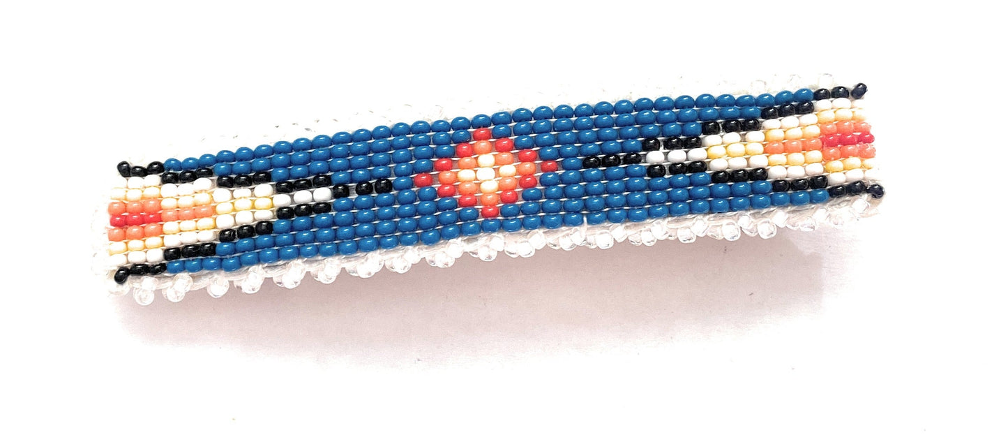 Handcrafted Handmade Beaded Barrette