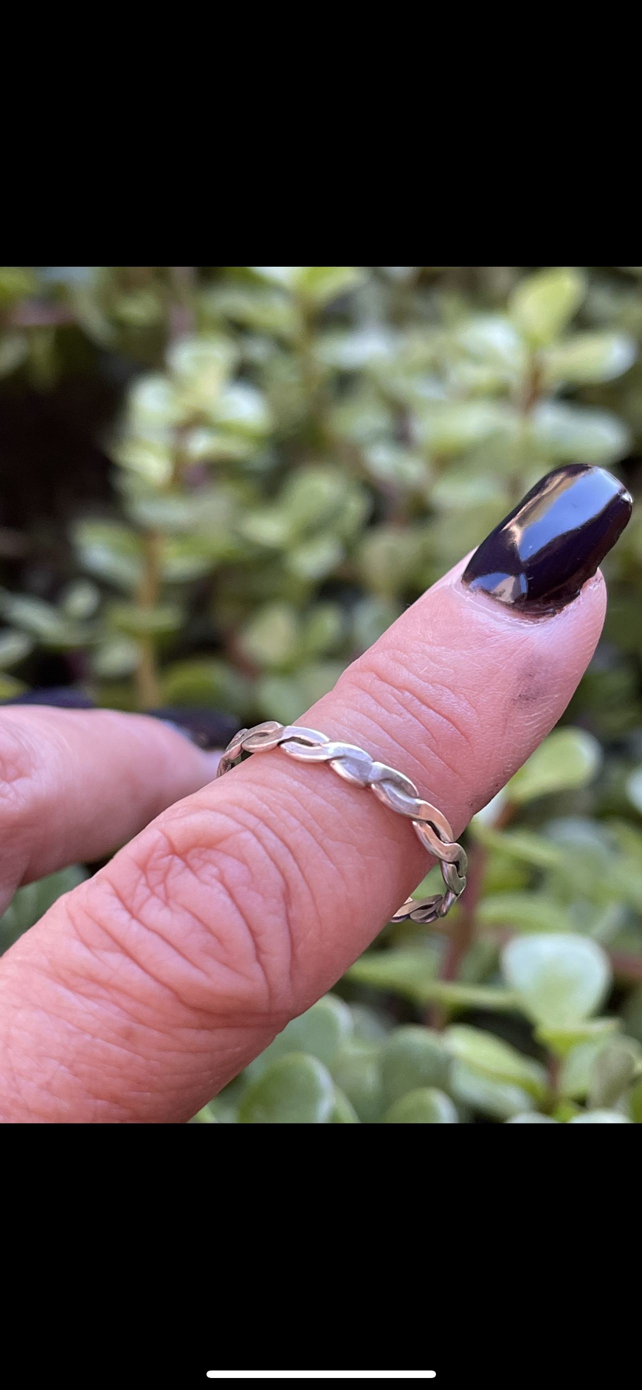 Handcrafted Sterling Silver Wave Stacker