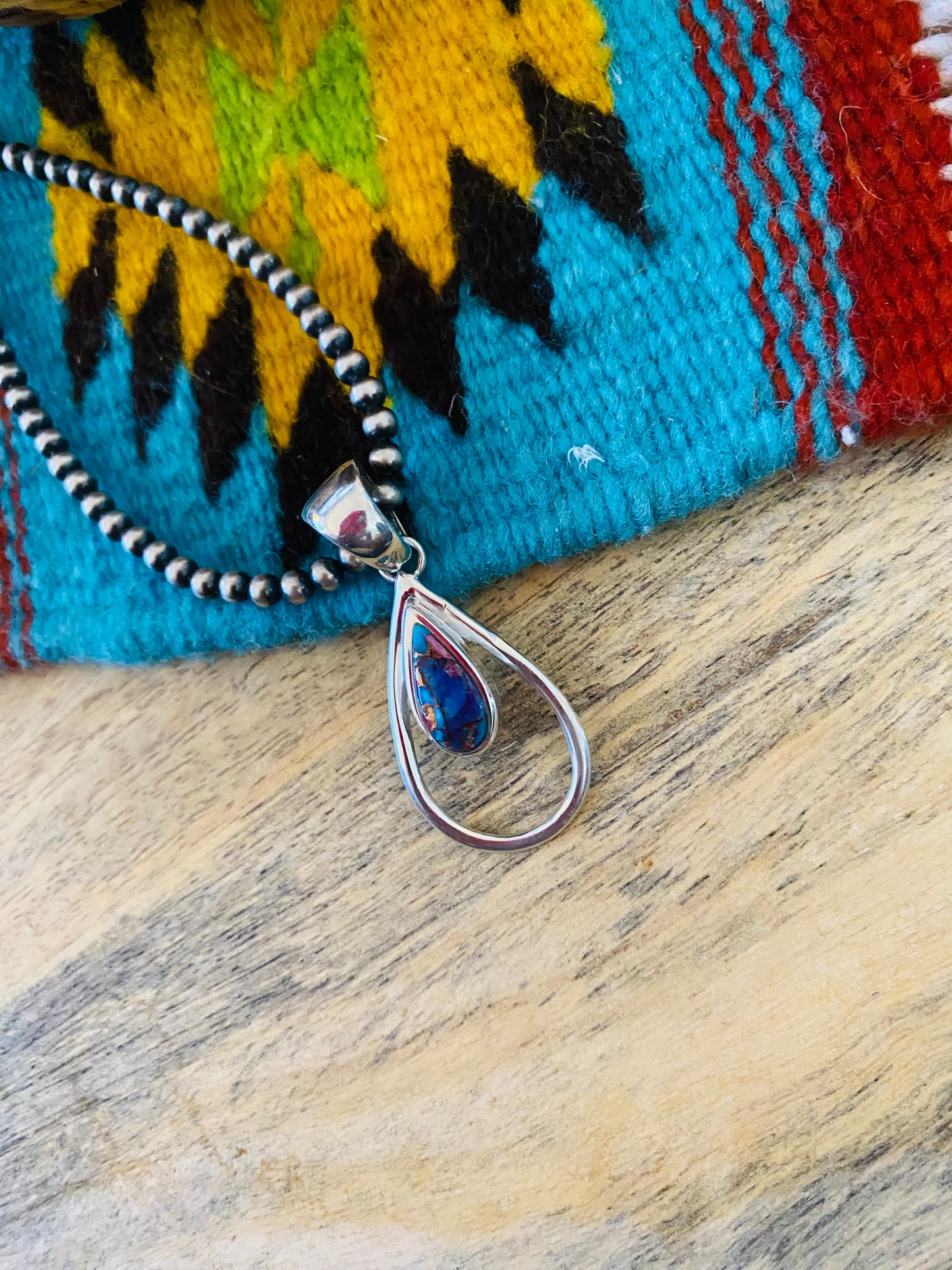 Handcrafted Sterling Silver & Pink Dream Pendant