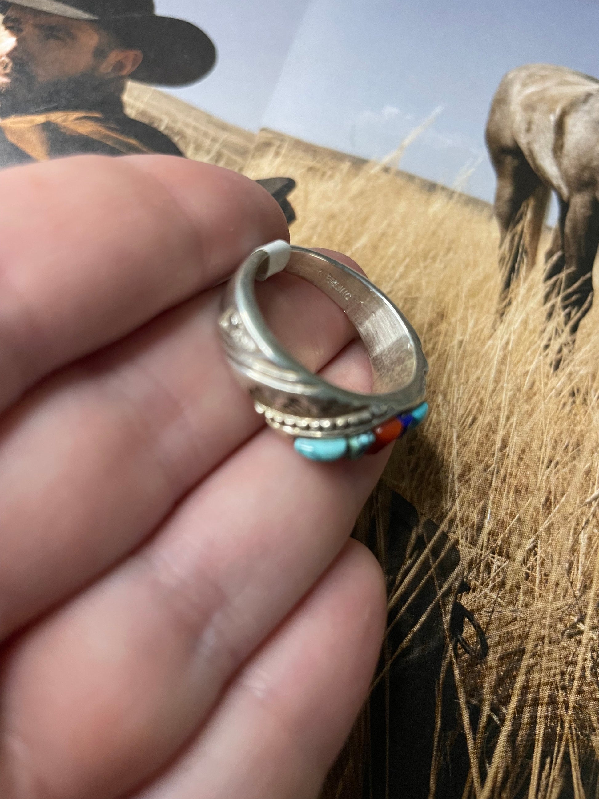 Sterling Silver Ring - Size 10 