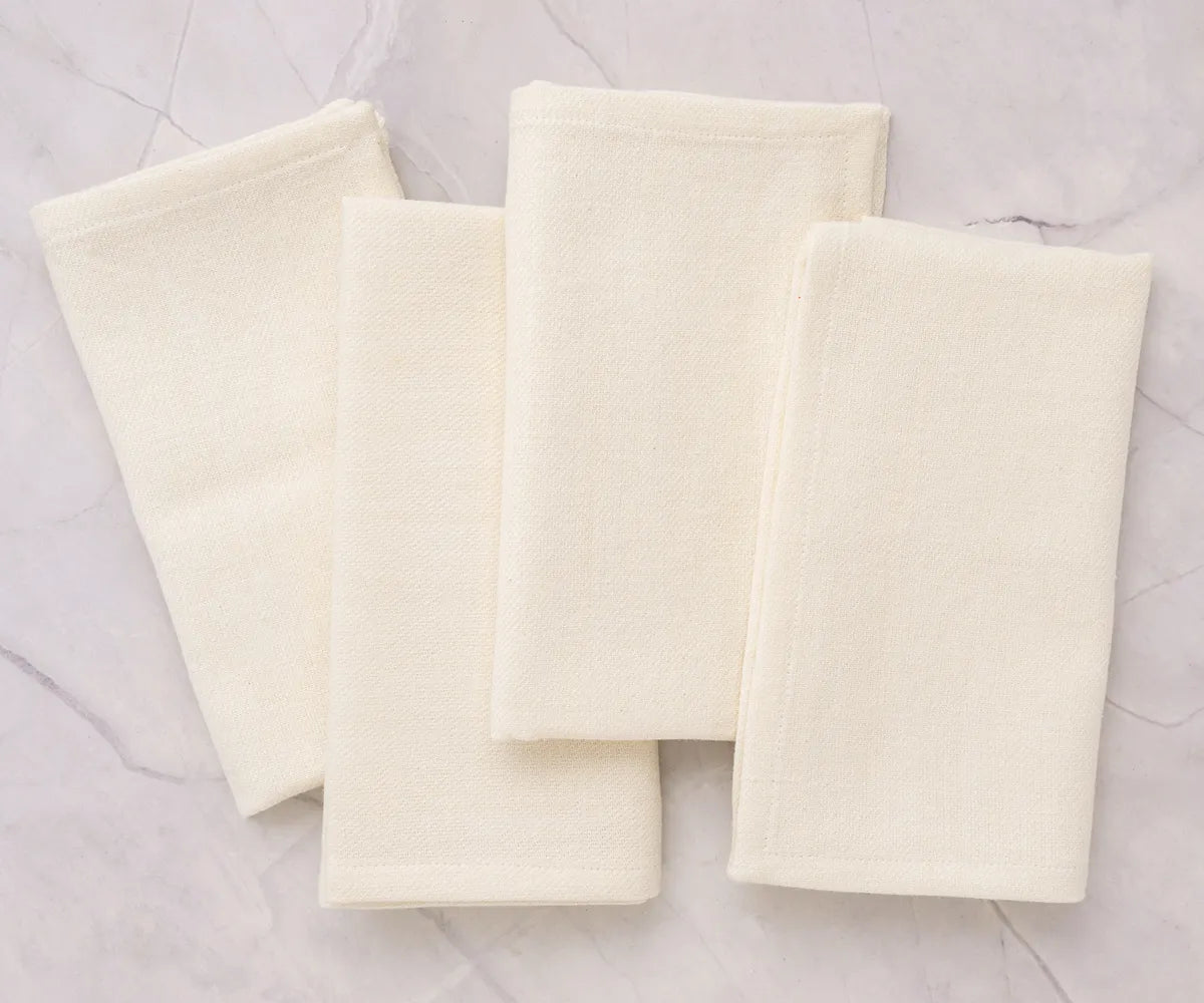 Ivory Cloth Napkins