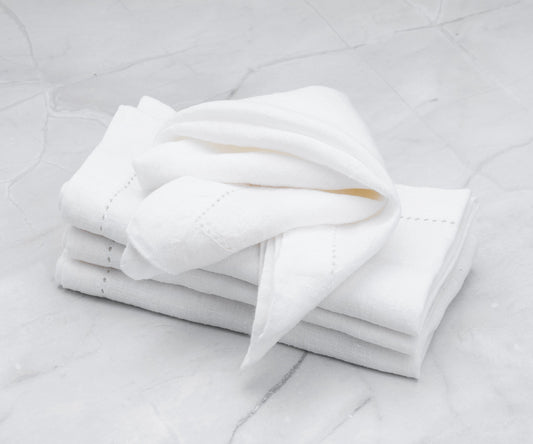 Linen Hemstitch Napkins