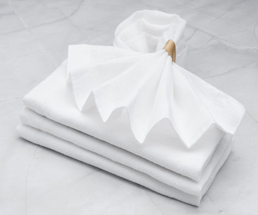White Napkins Linen
