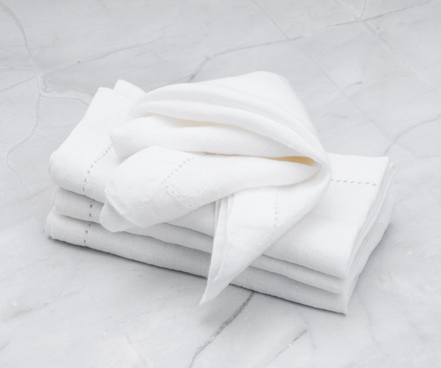 White Linen Napkins