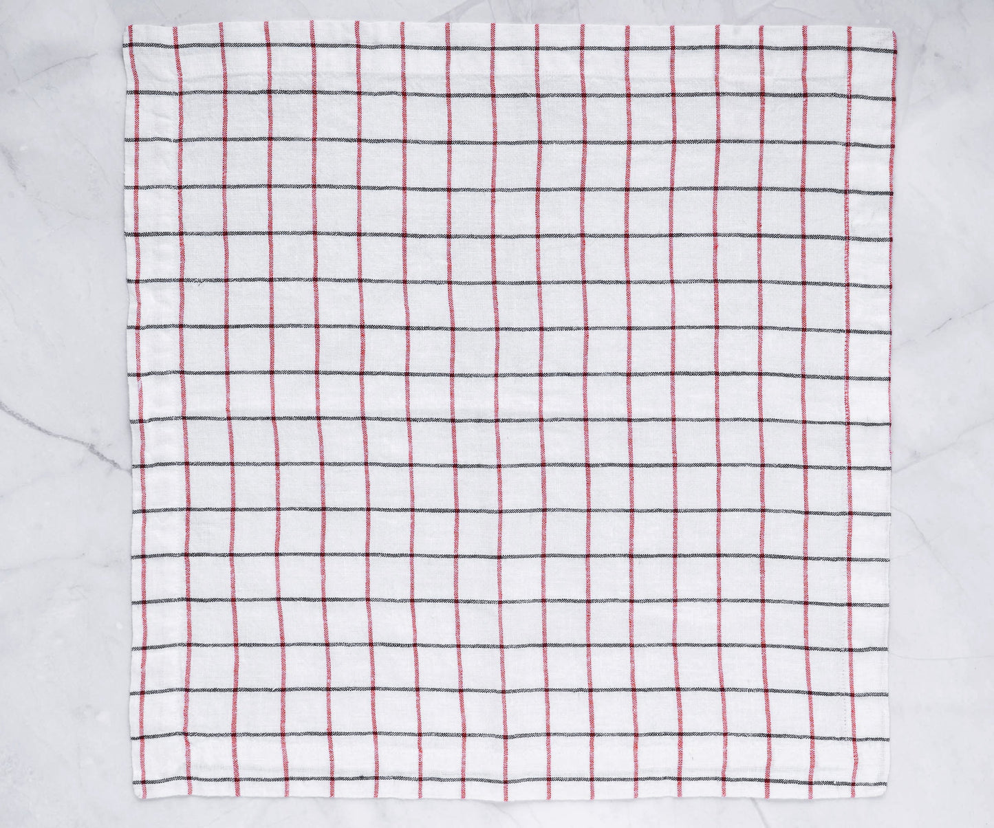 Red and Black Napkins