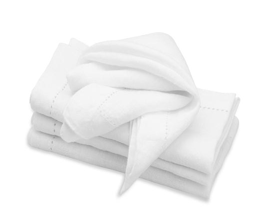 White Linen Napkins