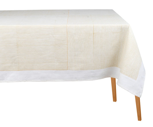 Printed Tablecloth - Beige