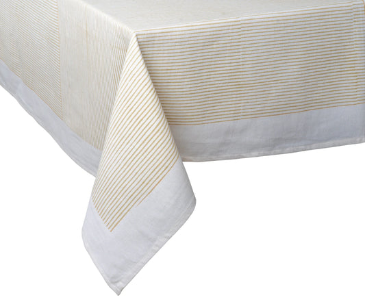 Printed Tablecloth - Beige