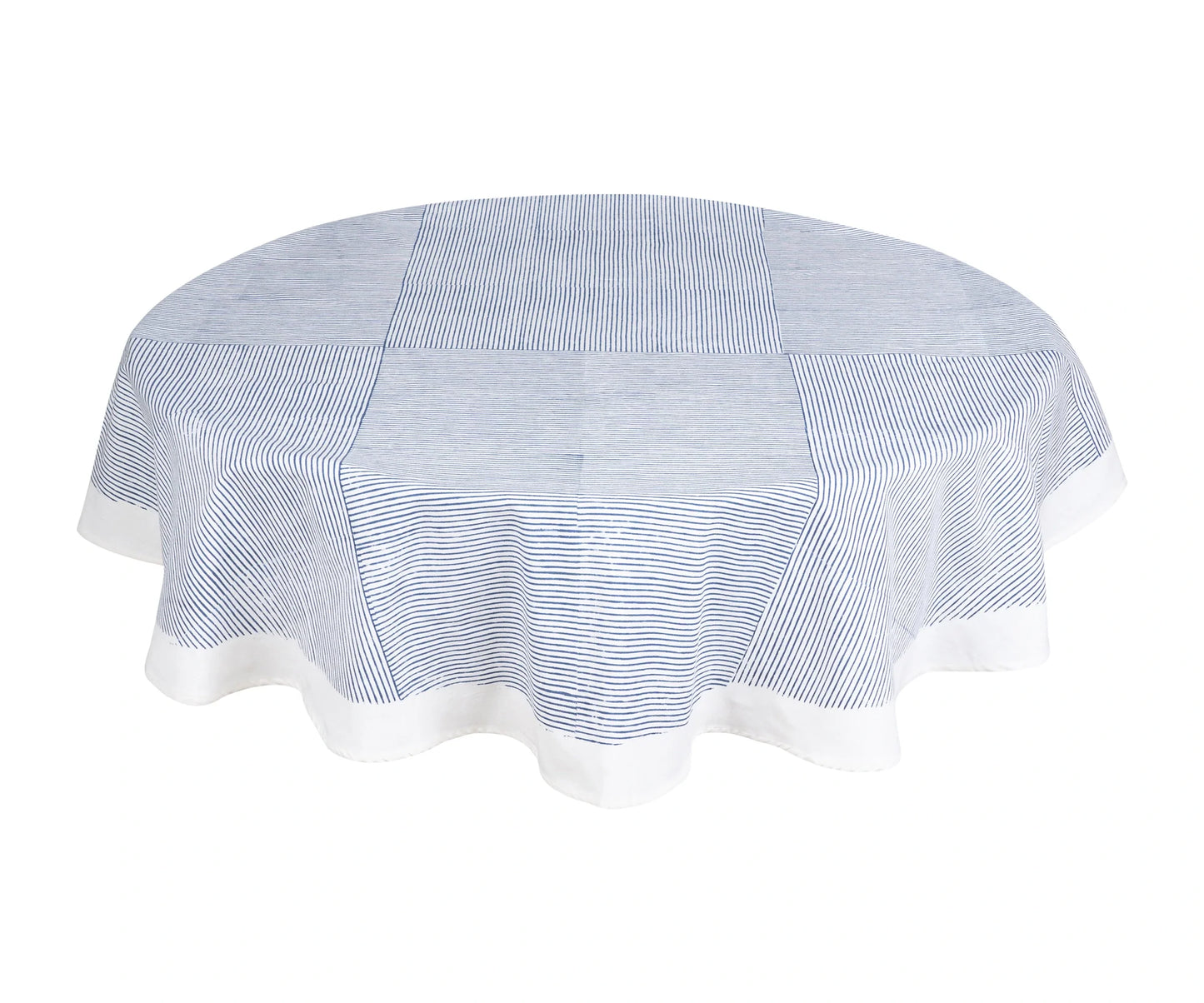 Blue Print Tablecloth
