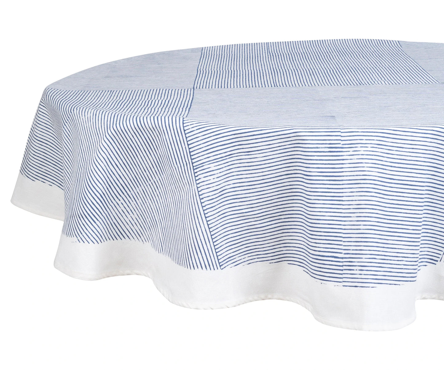 Blue Print Tablecloth