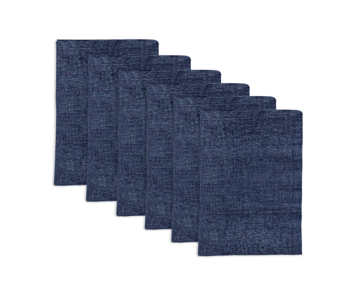 Navy Linen Napkins