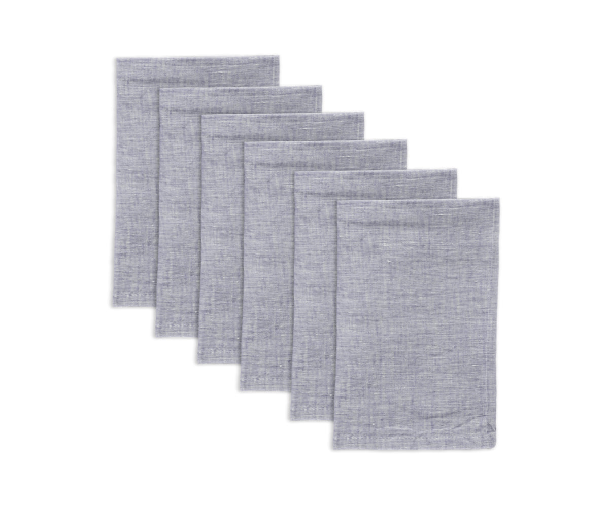 Gray Linen Napkins