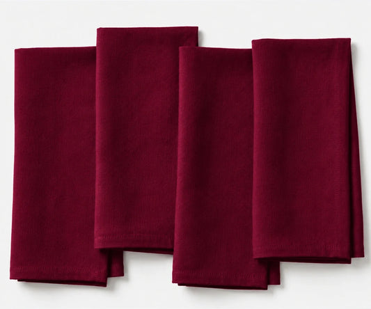 Burgundy Napkins