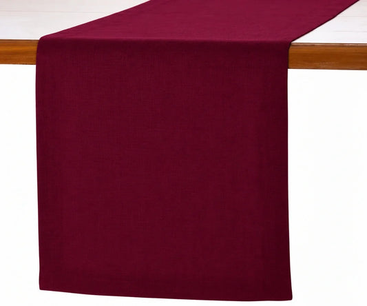 Burgundy Table Runner