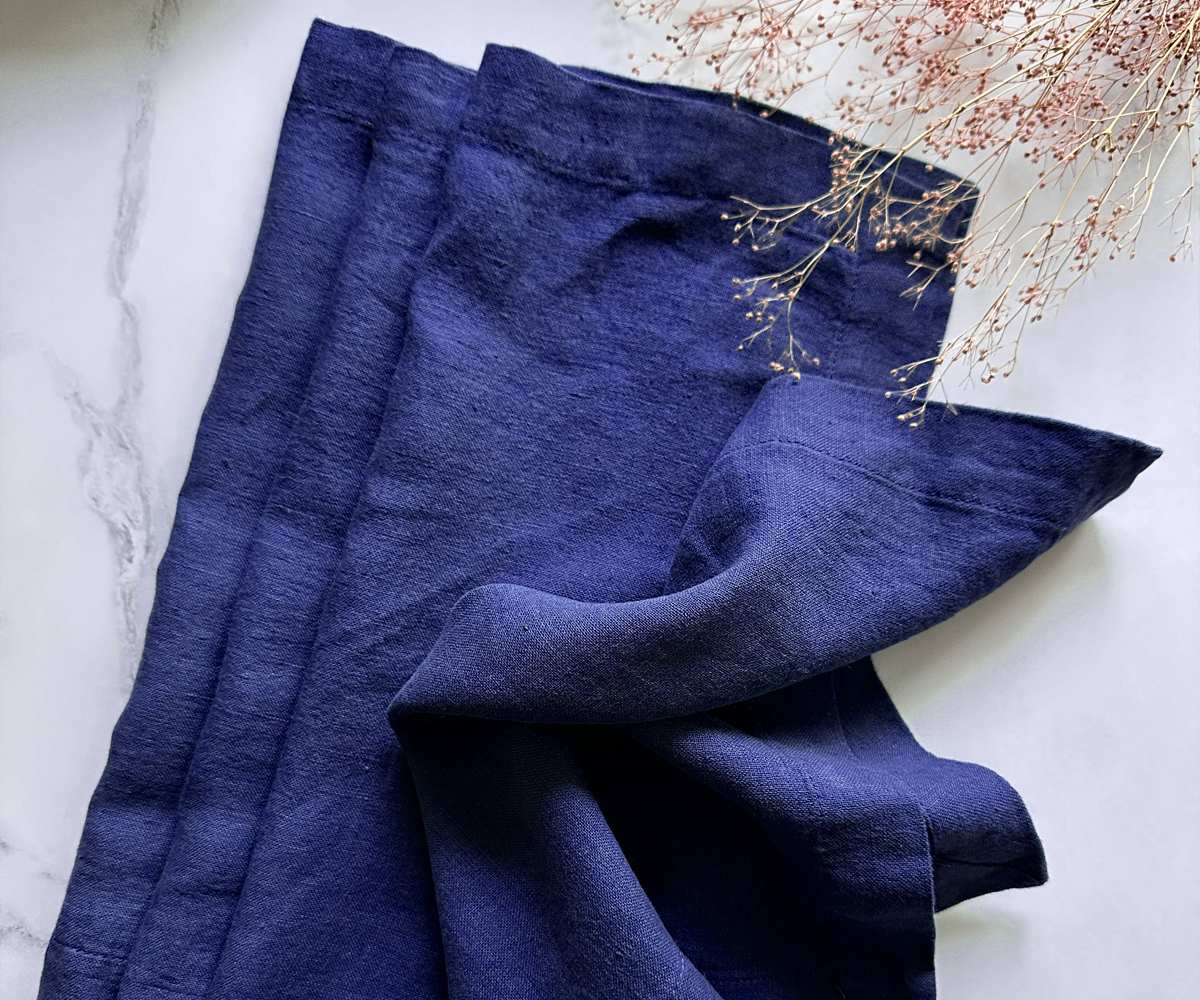Cocktail Napkins - 100% Pure Linen