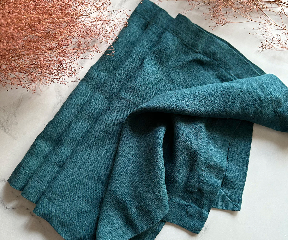 Cocktail Napkins - 100% Pure Linen