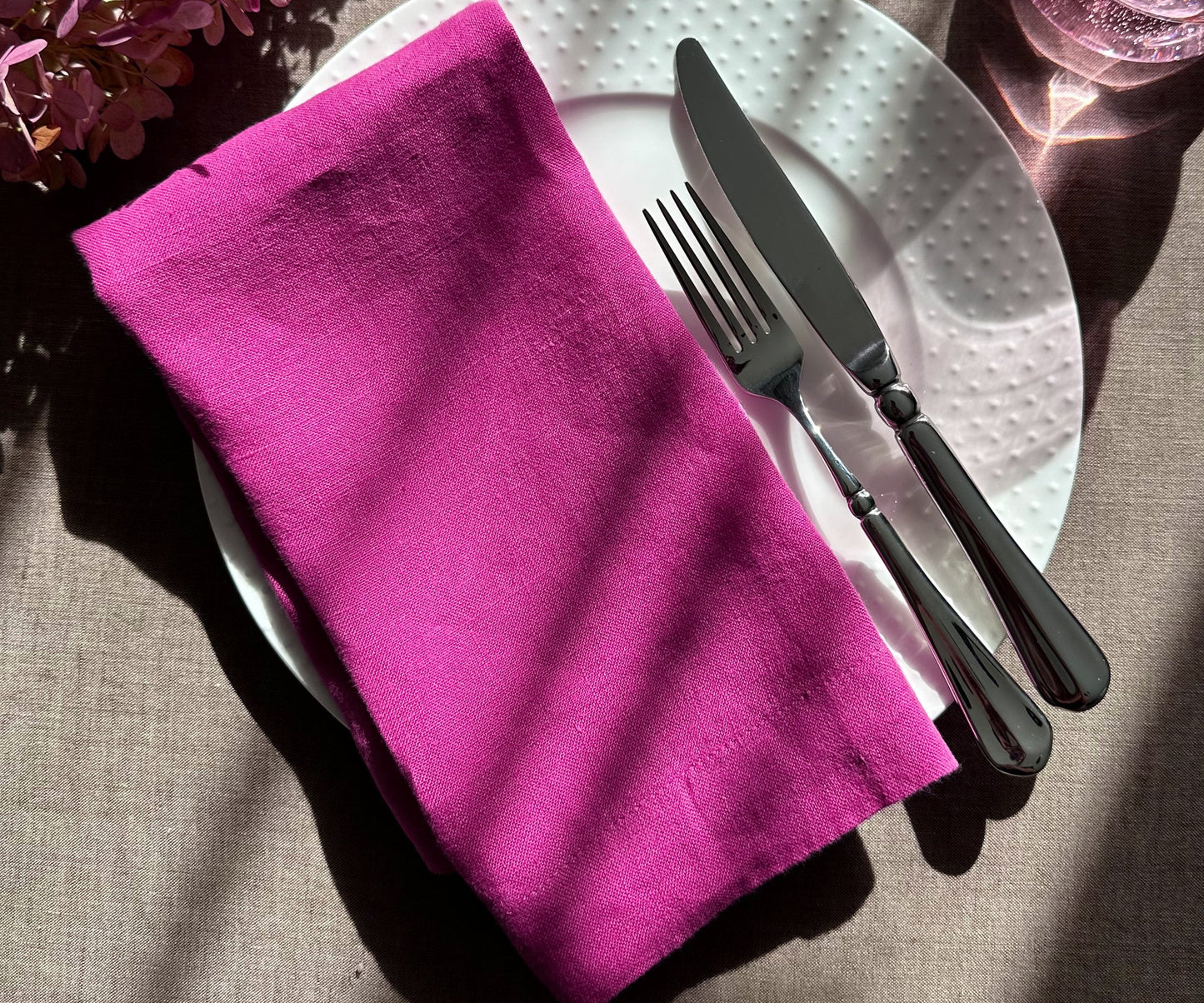 Cocktail Napkins - 100% Pure Linen