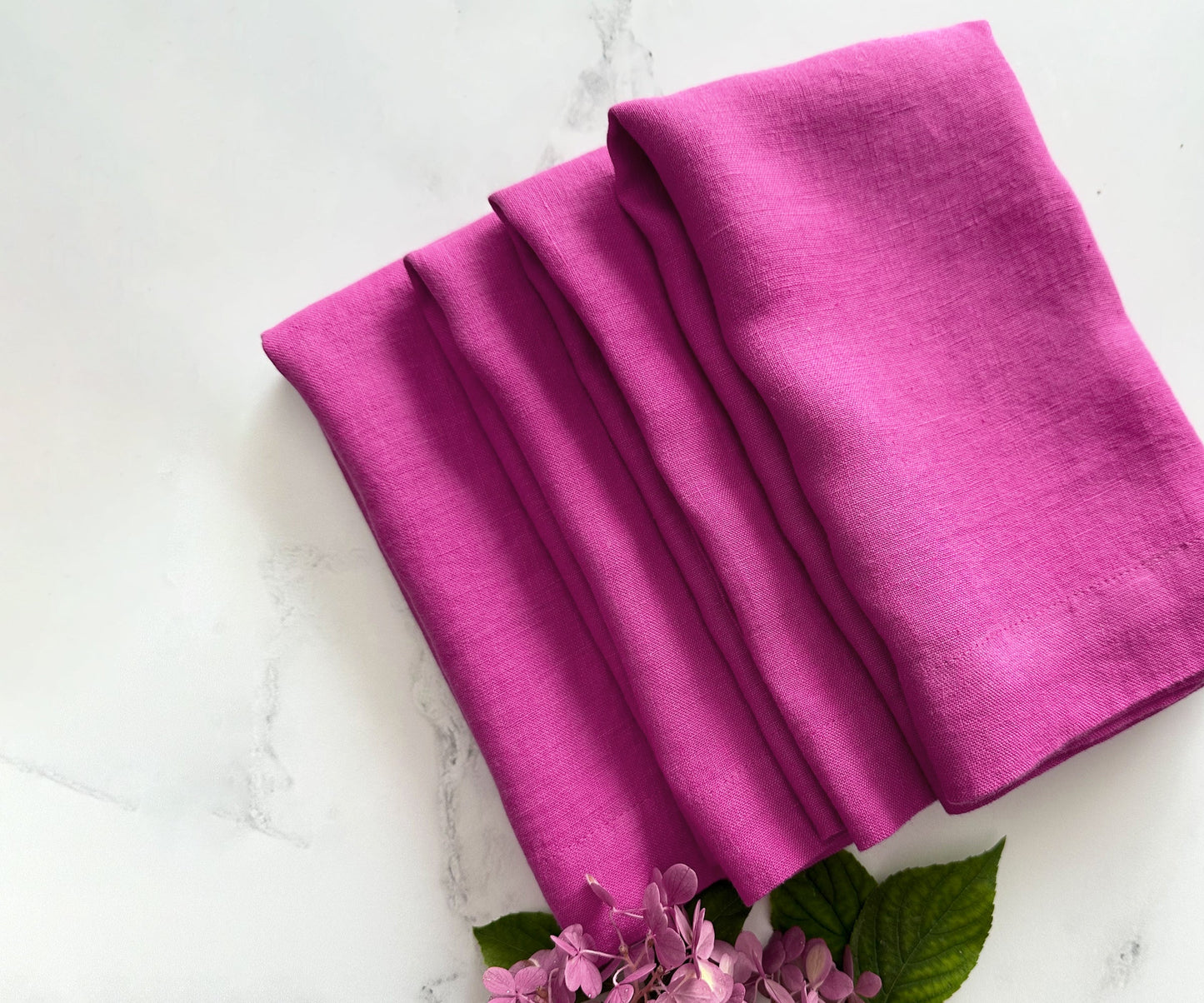 Cocktail Napkins - 100% Pure Linen