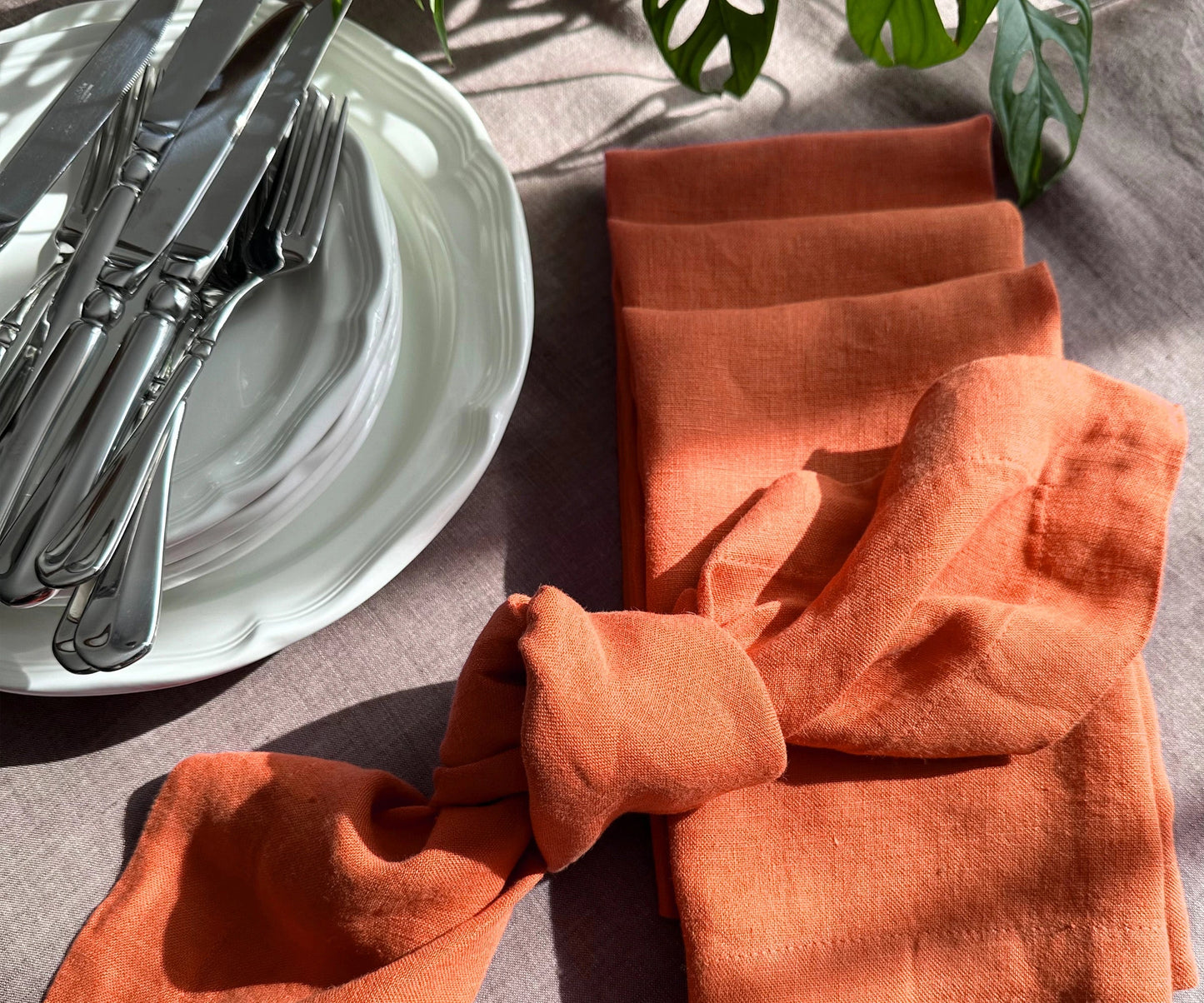 Cocktail Napkins - 100% Pure Linen