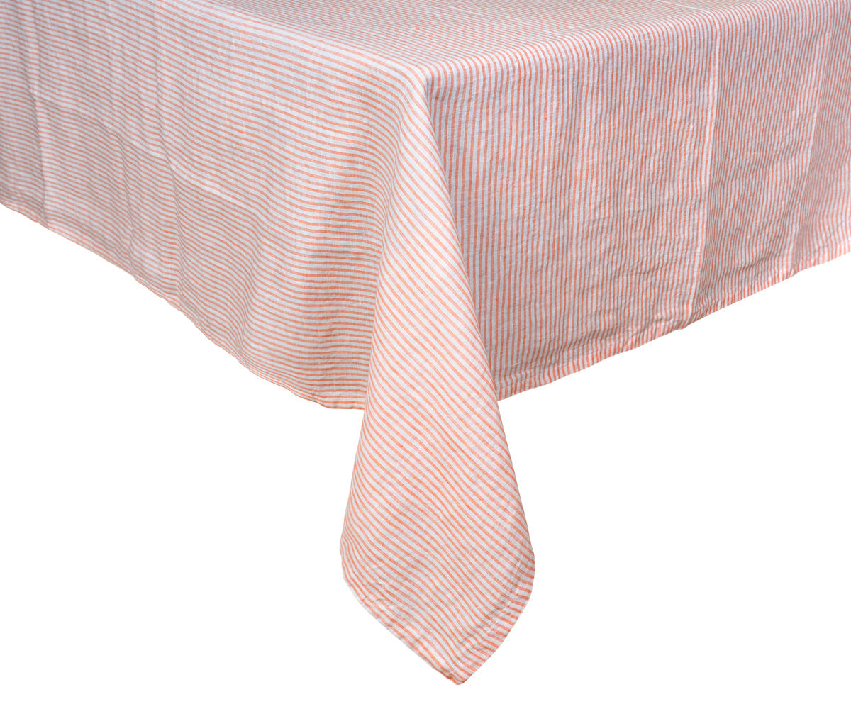 Plain Linen Rectangle Tablecloth