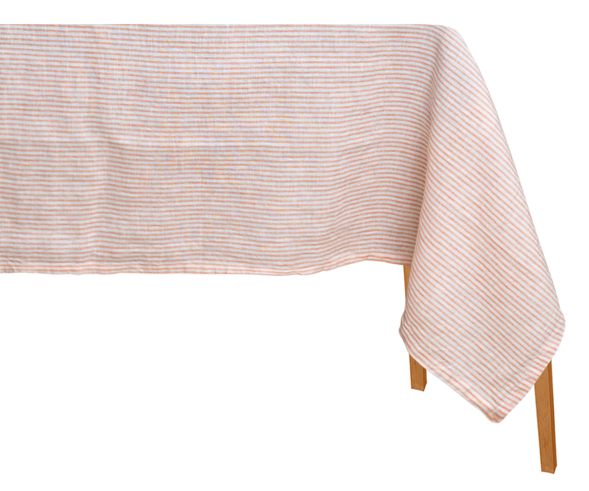 Plain Linen Rectangle Tablecloth