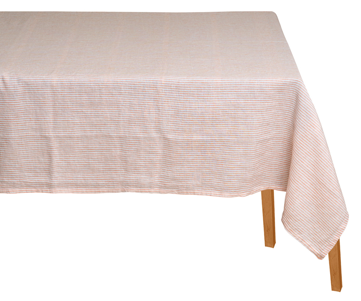 Plain Linen Rectangle Tablecloth